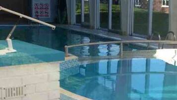 Indoor pool, outdoor pool