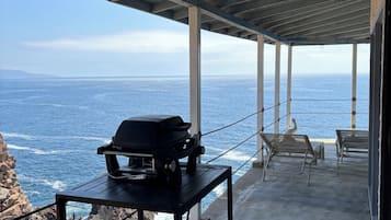 Chalet panorámico, vista al océano | Terraza o patio
