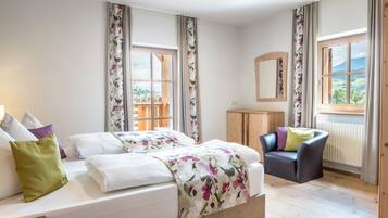 4 chambres, Wi-Fi gratuit, draps fournis