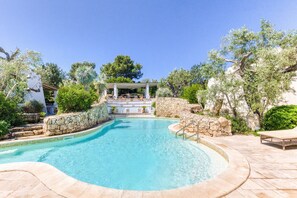Pool - Villa "Tia Maria Country Inn - exclusive" with Pool, Garden & Wi-Fi (Racale)
