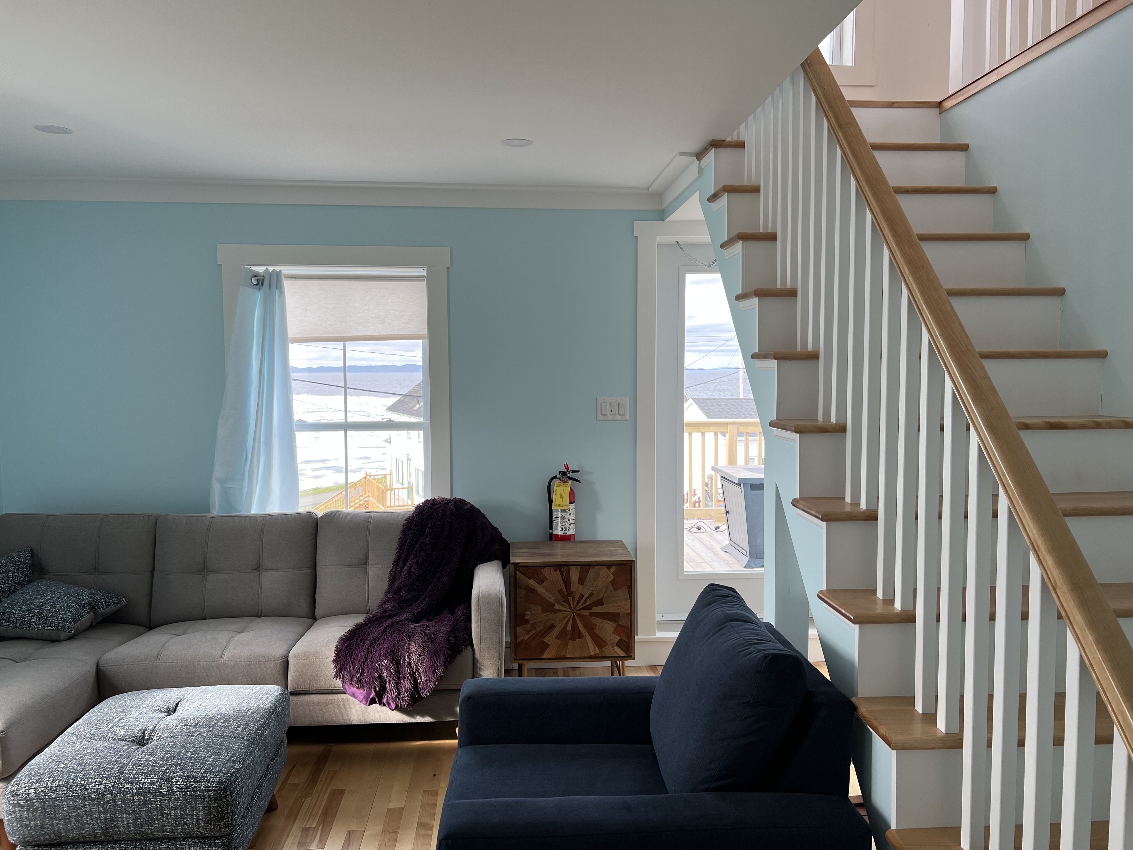 Smart TV, fireplace, computer monitors