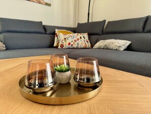 Smart-tv en een open haard