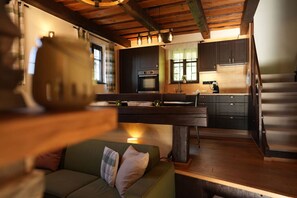 TV connectée, cheminée