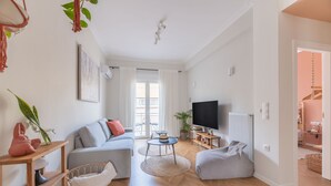 Standard Apartment | Living area - Bohemian 1BR Apartment in Athens (Athens)