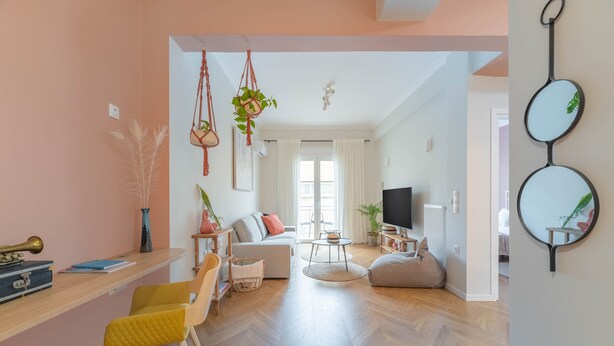 Standard Apartment | Living area - Bohemian 1BR Apartment in Athens (Athens)