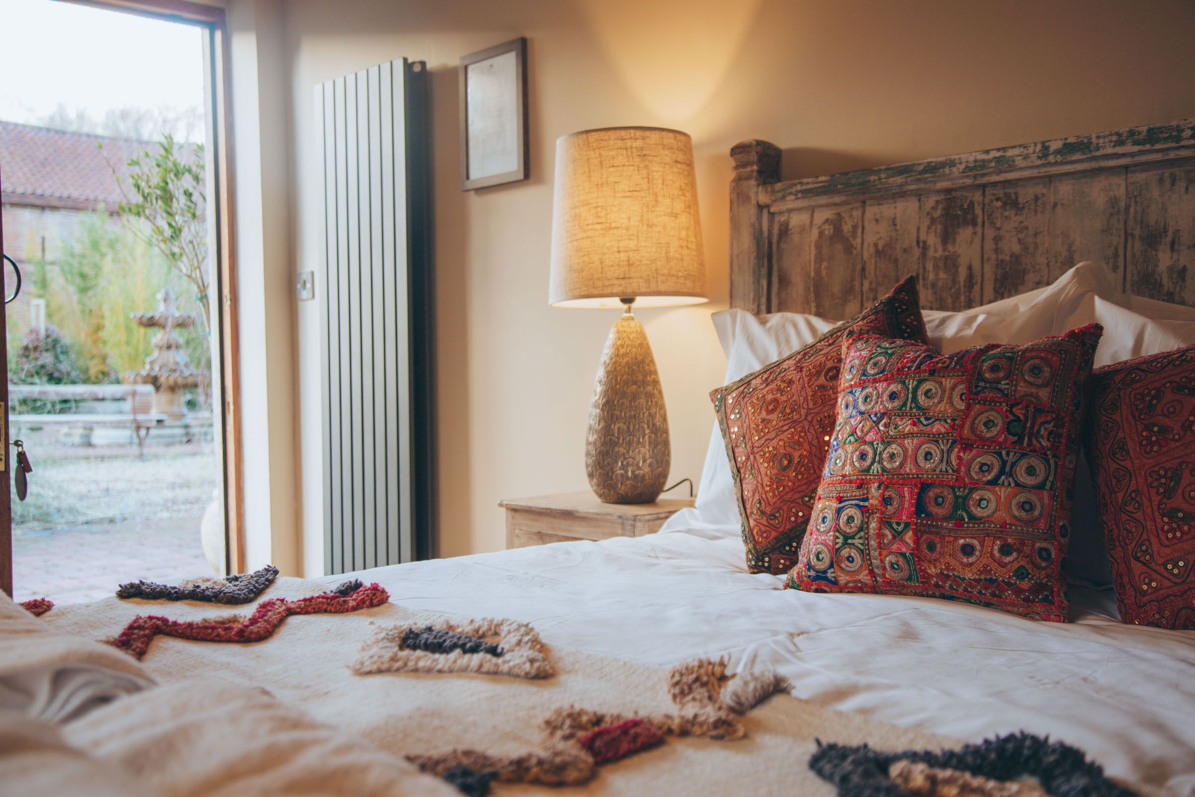 Premium bedding, individually decorated, individually furnished