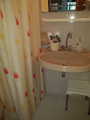 Haartrockner, Handtücher, Toilettenpapier