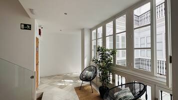 35-inch flat-screen TV with digital channels, TV