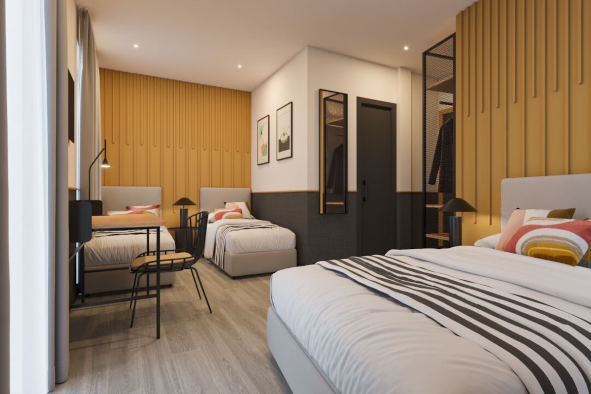 Iron/ironing board, free WiFi, bed sheets