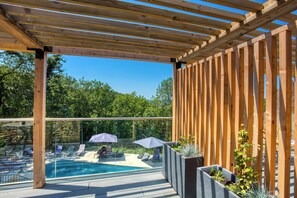 Terrace/patio - La Perle de Domme (Domme)