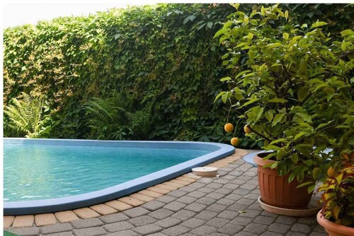 Holiday apartment with air conditioning, internet and pool