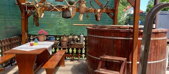 Holiday home with sauna and hot tub