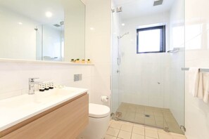 淋浴设施、吹风机、毛巾