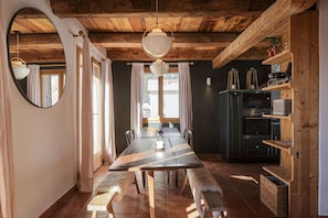 Dining - Chalet Scandinave · Chalet Ski & Golf-in/out - Flegere - Free Parking (Chamonix - Les Praz)