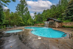 Alberca al aire libre 