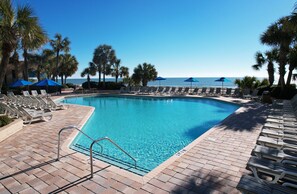 Blick von der Unterkunft