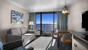 Suite | Living area | 30-inch TV with cable channels