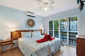 3 dormitorios, escritorio, tabla de planchar con plancha y wifi