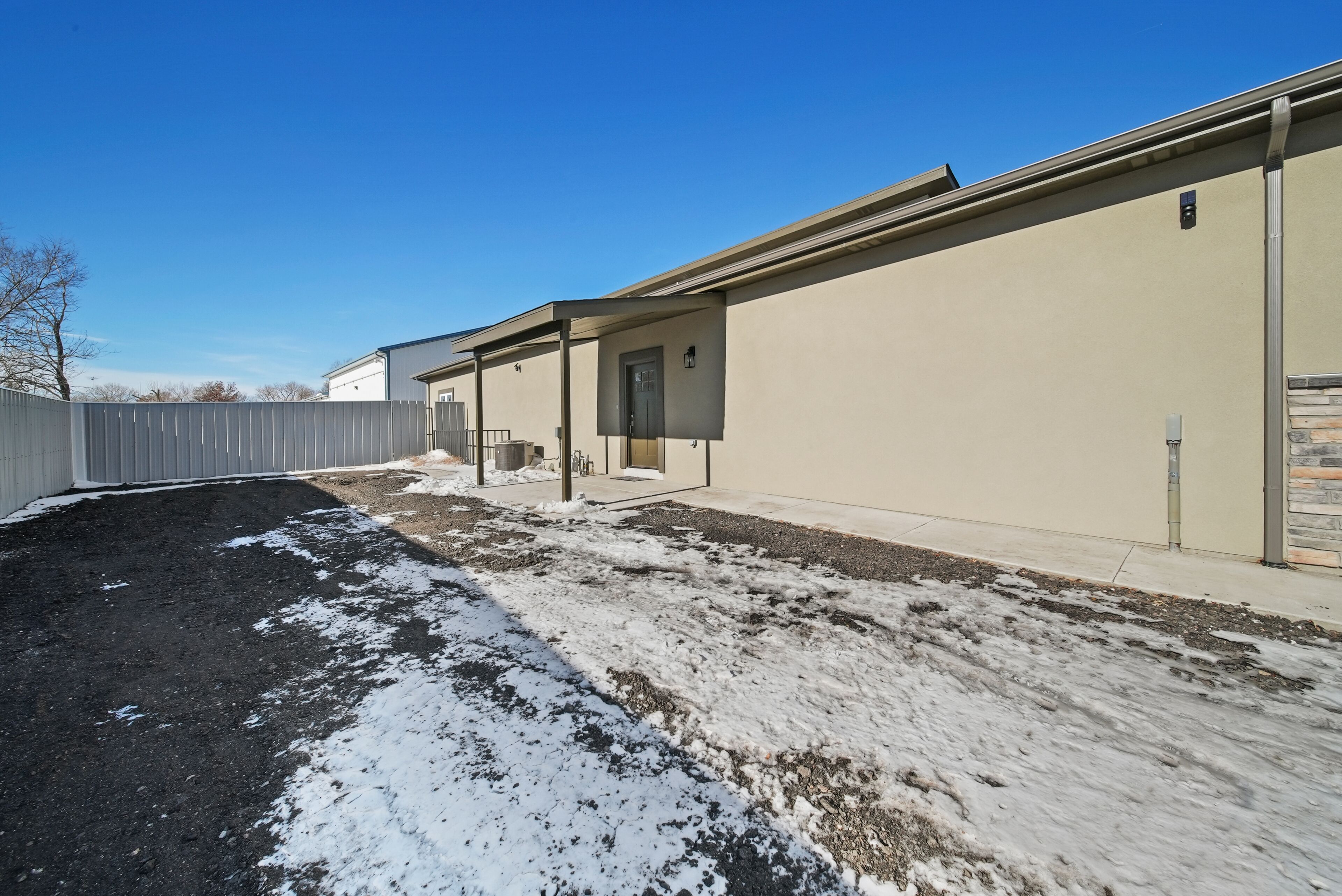 Terrain de l’hébergement 