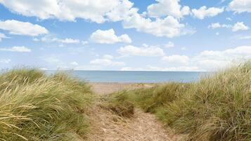 On the beach