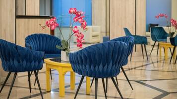 Sala de estar en el lobby