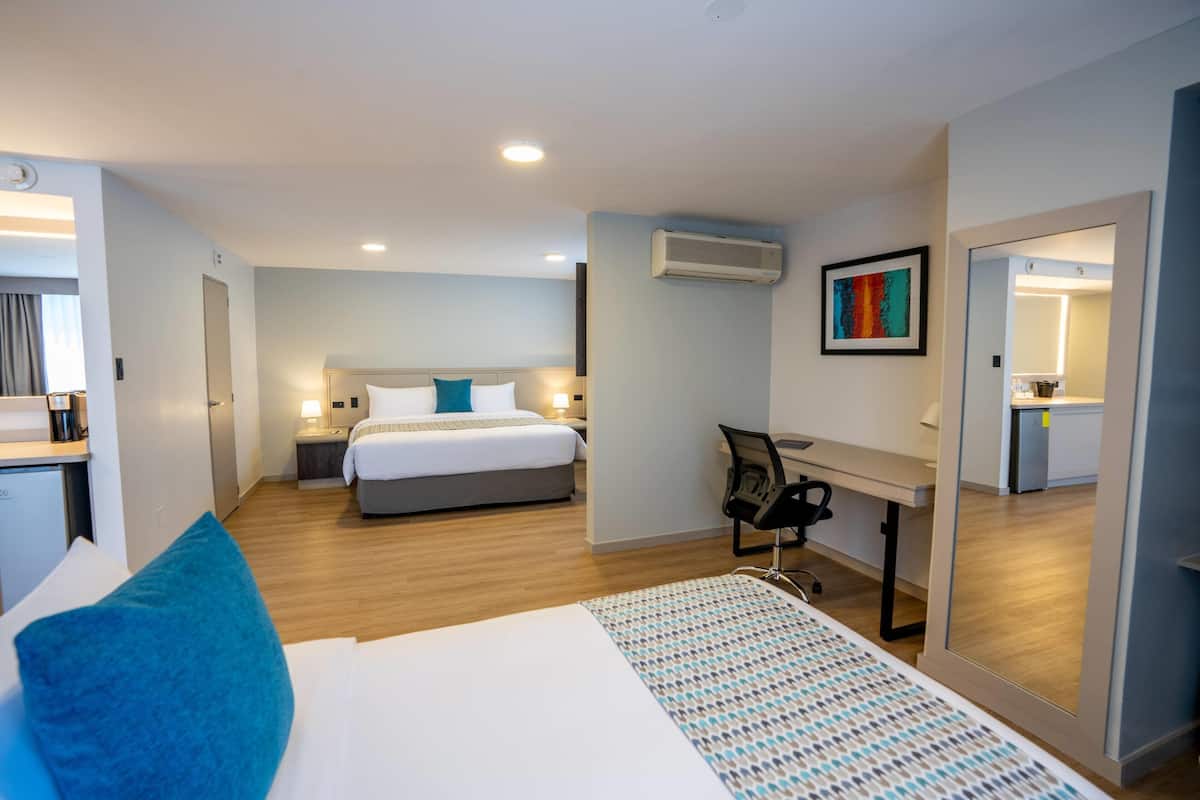 Business Room, Multiple Beds, Non Smoking | Frette Italian sheets, premium bedding, down comforters