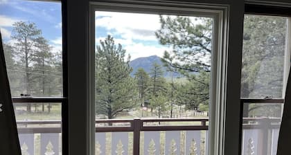 Located on the edge of Rocky Mountain National Park Dog Friendly