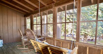 Blue Spruce Cabin - Historic 3 bedroom riverfront cabin