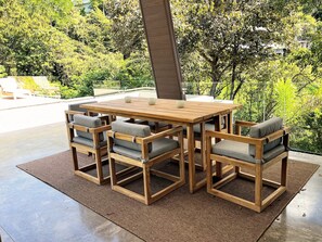 Outdoor dining - Costa Rican Modern Villa (Ostional)