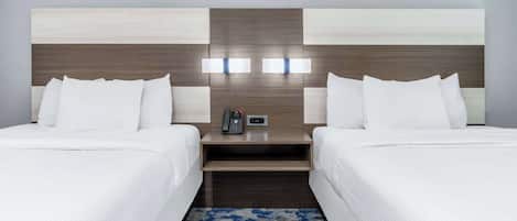 Literie de qualité supérieure, décoration personnalisée