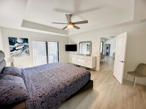 5 bedrooms, iron/ironing board, travel crib, free WiFi