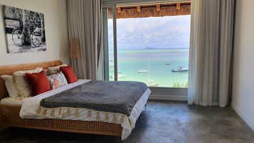 2 chambres, draps italiens Frette, literie de qualité supérieure