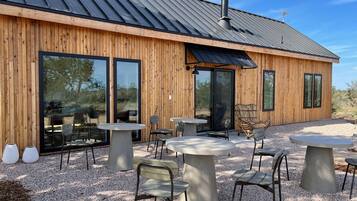 Cabaña Deluxe | Terraza o patio