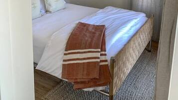 Cabaña Deluxe | Sábanas de algodón egipcio, ropa de cama de alta calidad y edredón