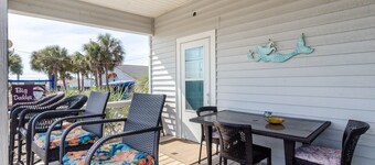 2 Bedroom w Porch Overlooking all the fun!