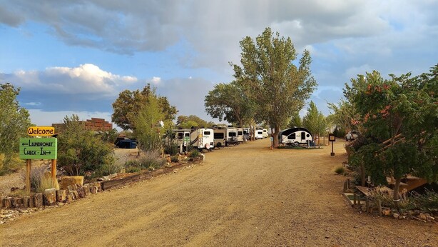 Property grounds - Extended RV Site (up to 45'), Pull Through, Full Hookup (30/50 amp) (Escalante)