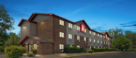 Front of property - evening/night