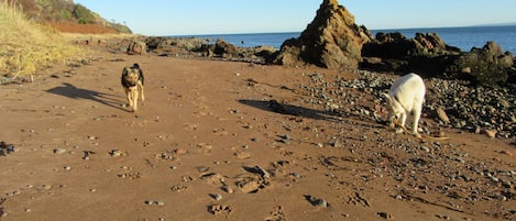 Casa de campo família, banheiro privativo, vista para o mar | Praia