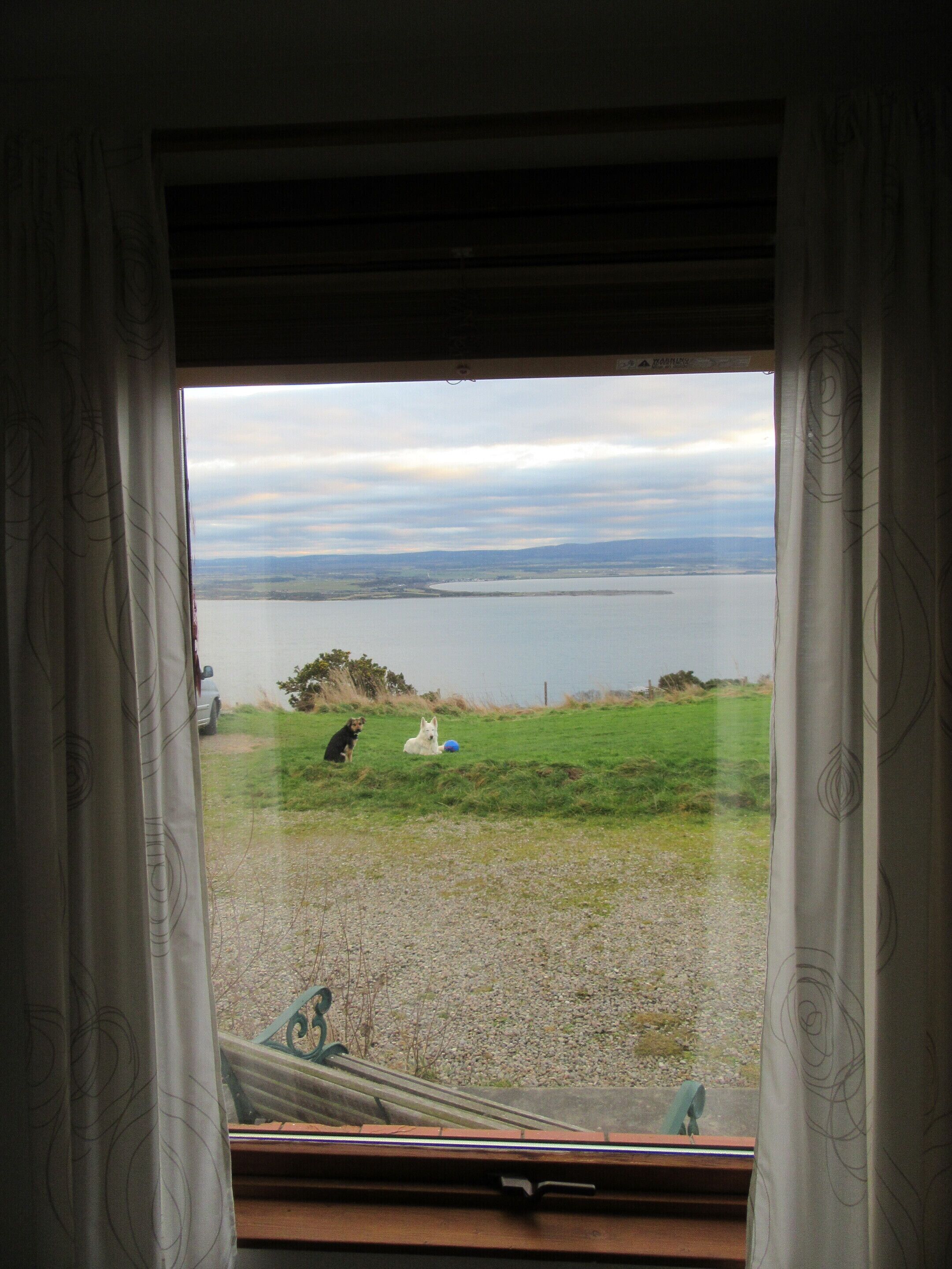 Vue depuis l’hébergement