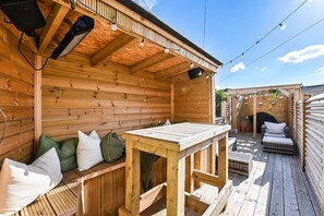 Luksushus, privat bad (Terrace House) | Terrasse/patio