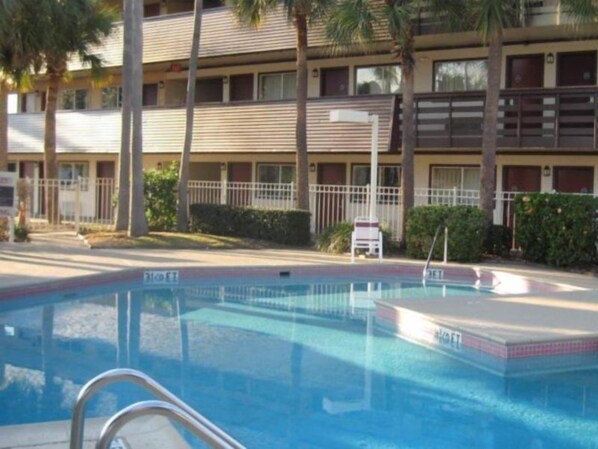 Indoor pool, outdoor pool
