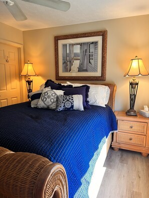 2 soverom, safe på rommet, strykejern/-brett og wi-fi (inkludert)