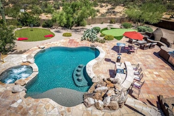 Resort Style Living with Swim up bar