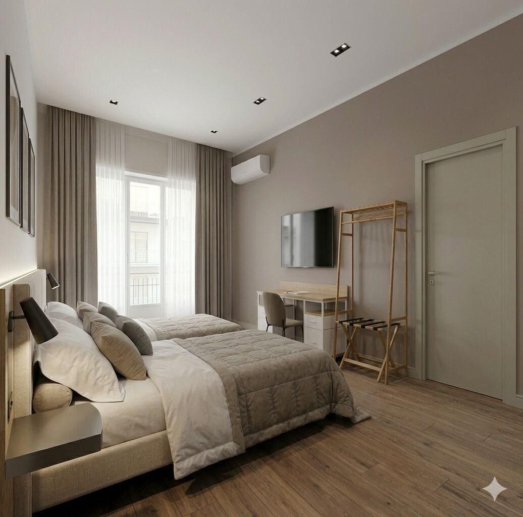 City Double Room, Courtyard View