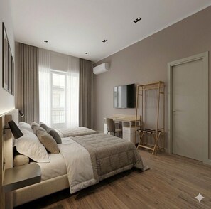 Desk, soundproofing, iron/ironing board, free WiFi - Porta Amari (Palermo)