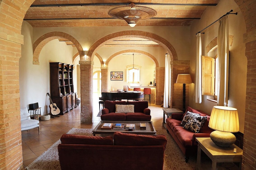 Stunning Estate + Winery Operating As Two Luxury Villas + Infinity Pool - Montalcino