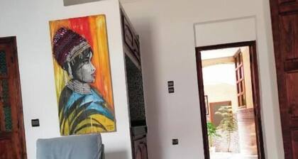 Un bel appartement avec une architecture traditionnelle à 3 minutes de bouregreg