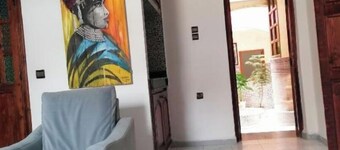 A beautiful apartment with traditional architecture 3 minutes from bouregreg
