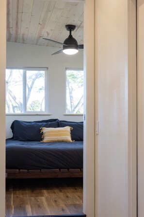 2 bedrooms, travel crib, WiFi, bed sheets
