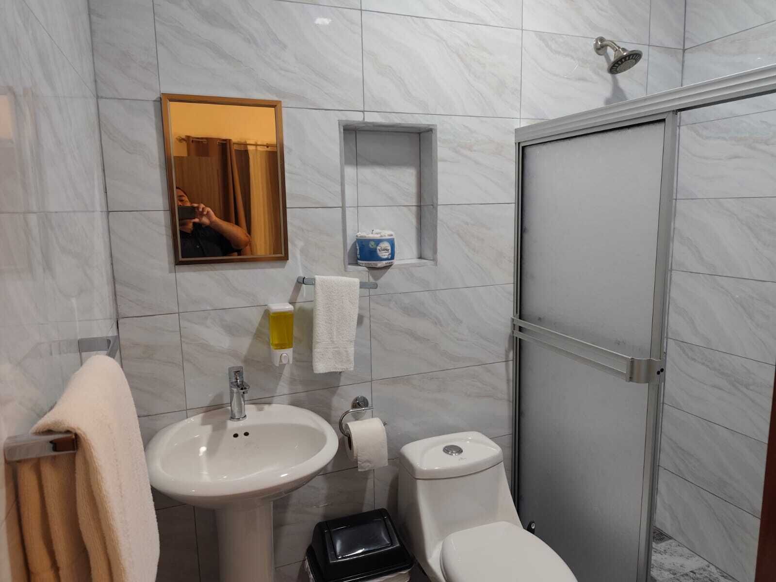Towels, toilet paper